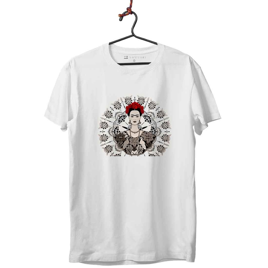 FRIDA MANDALA CAMISETA UNISEX