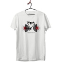 MADRID BICI DISCOS TEXTO CAMISETA UNISEX