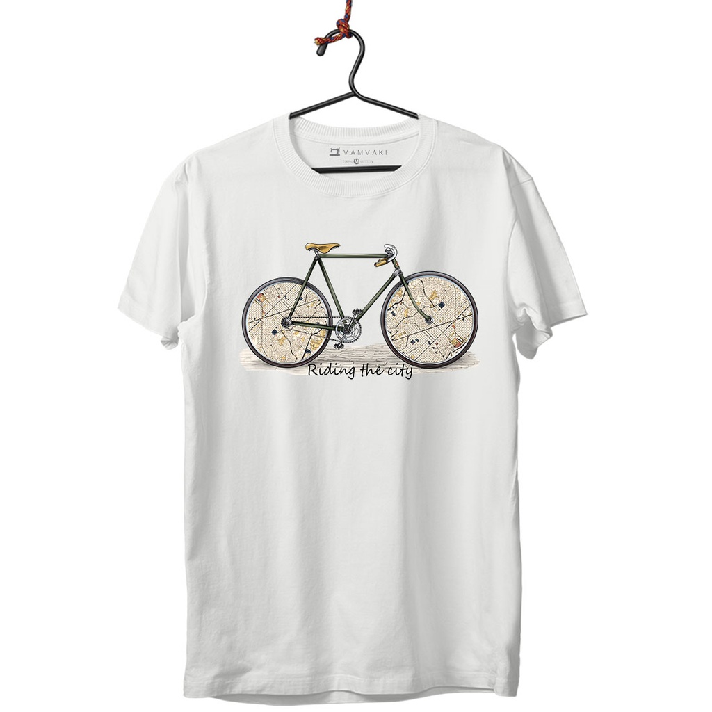 BICI MAPAS CAMISETA KIDS