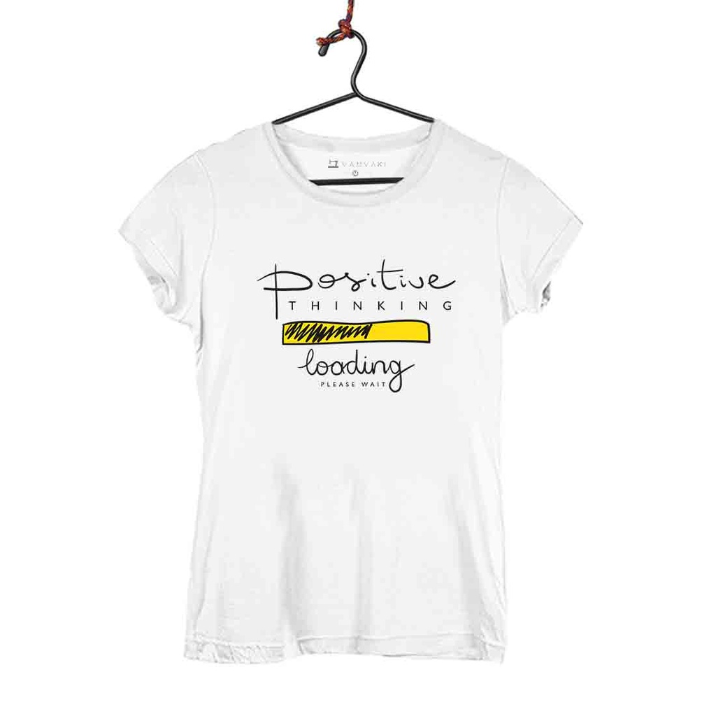 POSITIVE THINKING CAMISETA MUJER