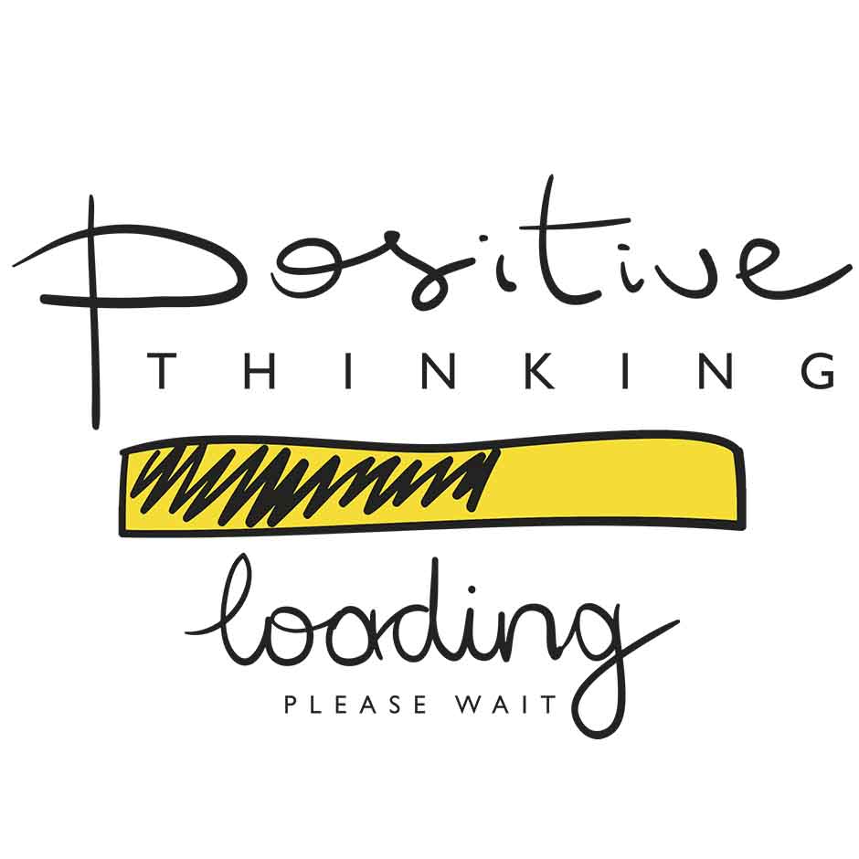 POSITIVE THINKING CAMISETA MUJER