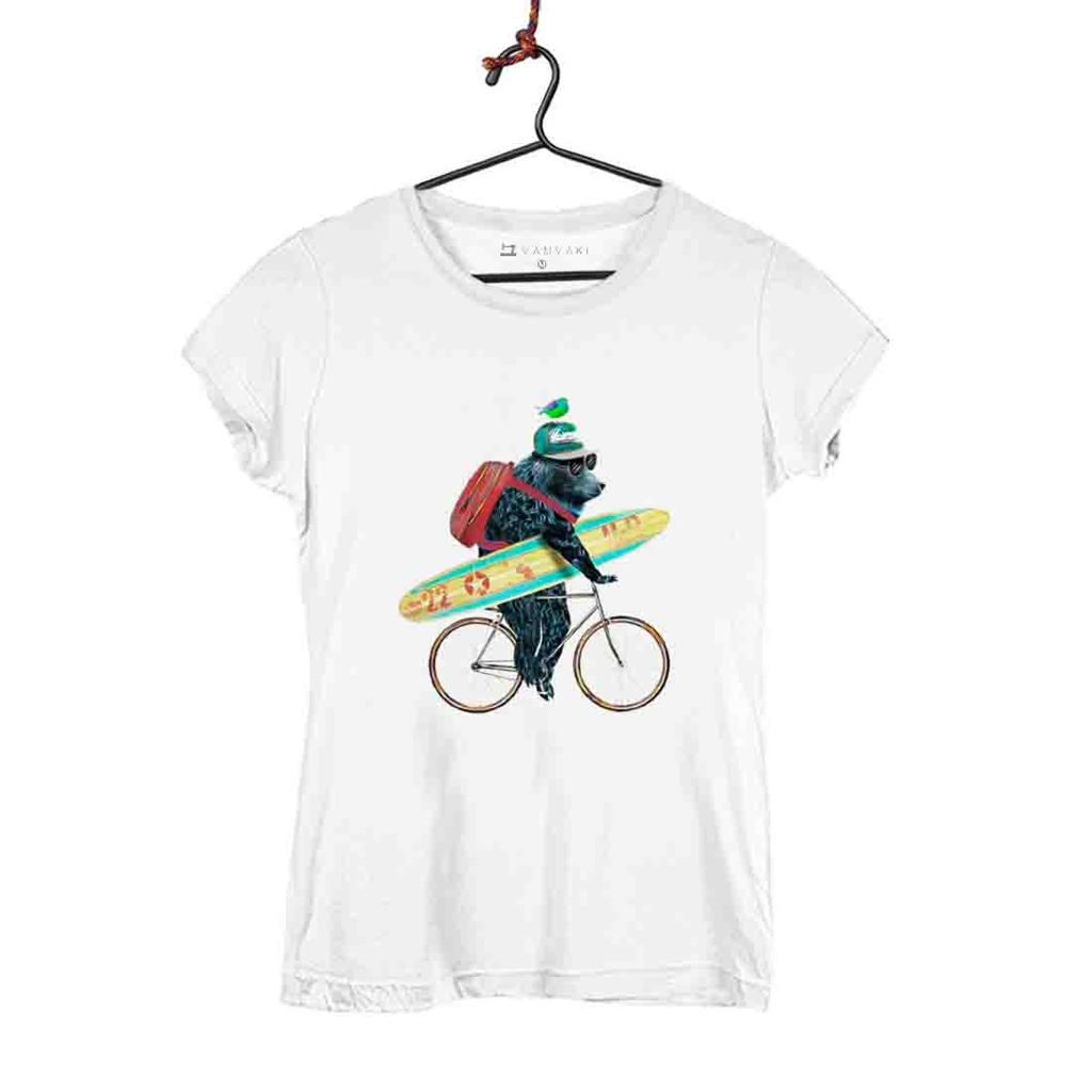 OSO SURFERO CAMISETA MUJER
