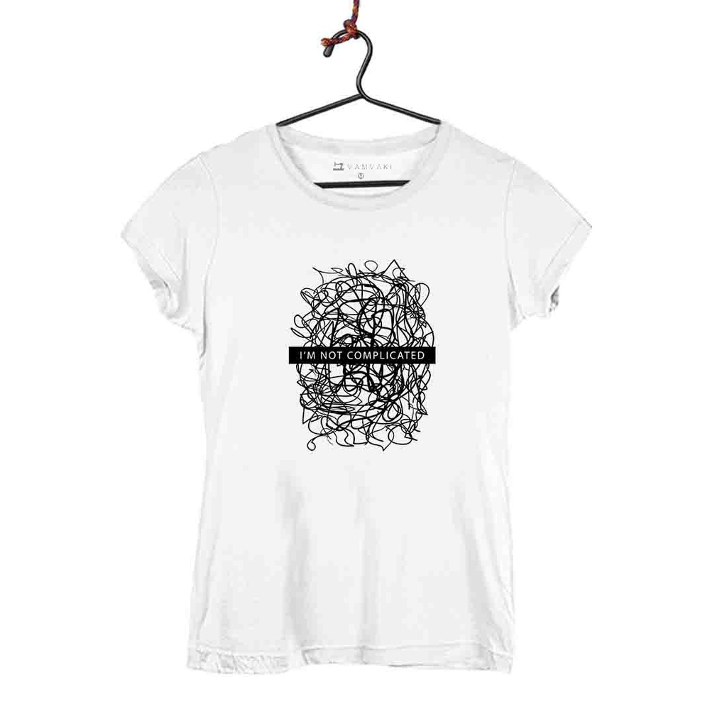 I'M NOT COMPLICATED CAMISETA MUJER