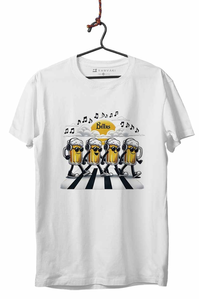 THE BEERS SUNGLASSES CAMISETA UNISEX