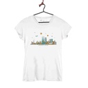 SKYLINE BCN CAMISETA MUJER