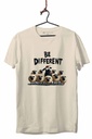 BE DIFFERENT CAMISETA UNISEX