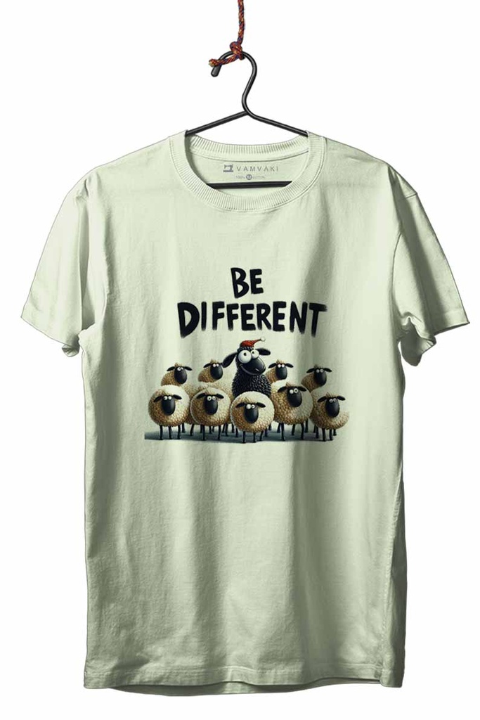 BE DIFFERENT CAMISETA UNISEX