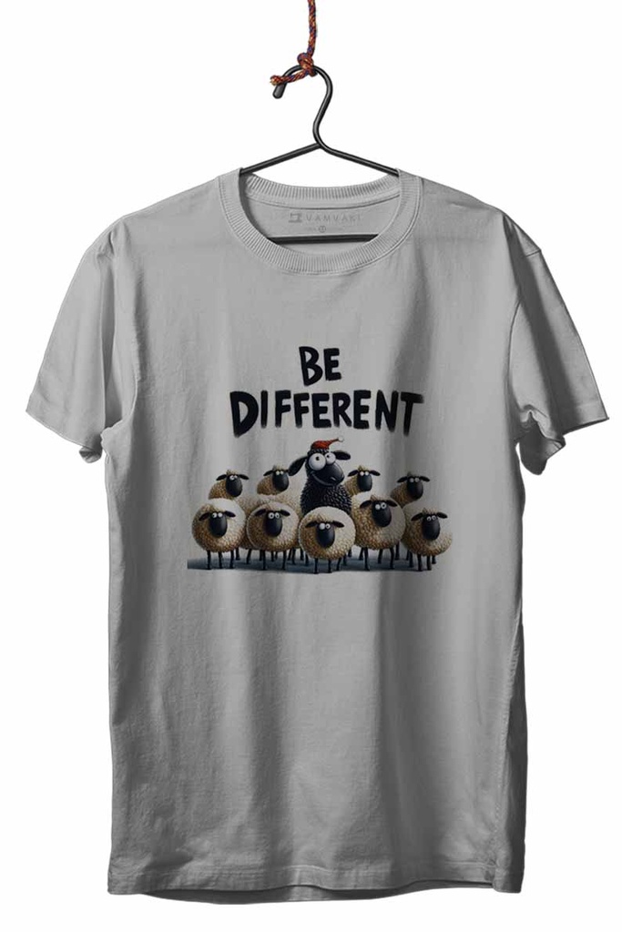 BE DIFFERENT CAMISETA UNISEX