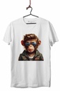 TOP GUN MONKEY DIGI CAMISETA UNISEX