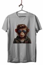TOP GUN MONKEY DIGI CAMISETA UNISEX