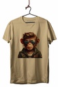 TOP GUN MONKEY DIGI CAMISETA UNISEX