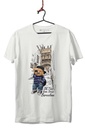 OSO SELFIE BISBE BCN DIGI CAMISETA UNISEX