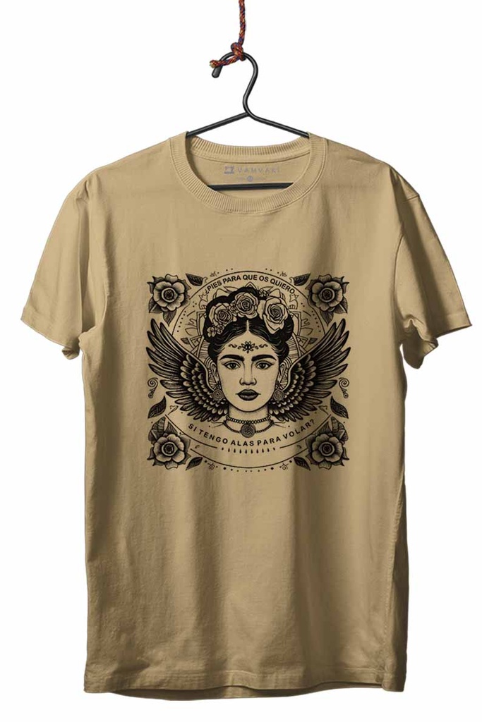 FRIDA ALAS DIGI CAMISETA UNISEX