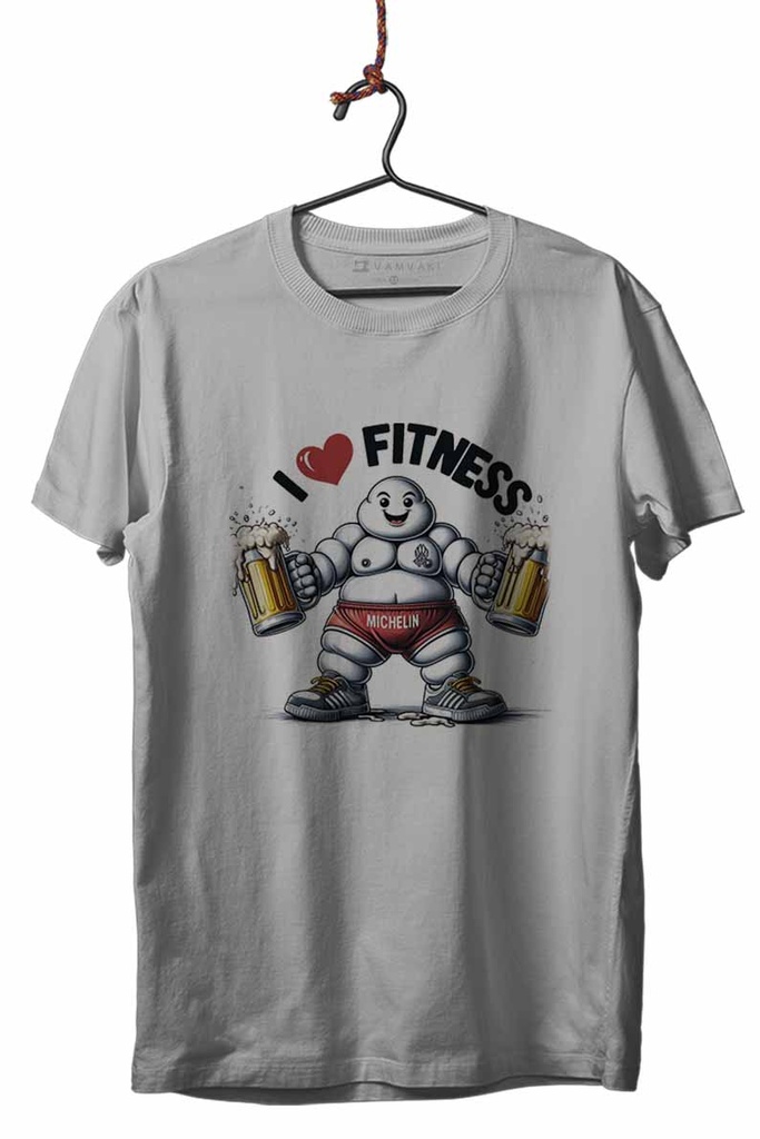 I LOVE FITNESS DIGI CAMISETA UNISEX