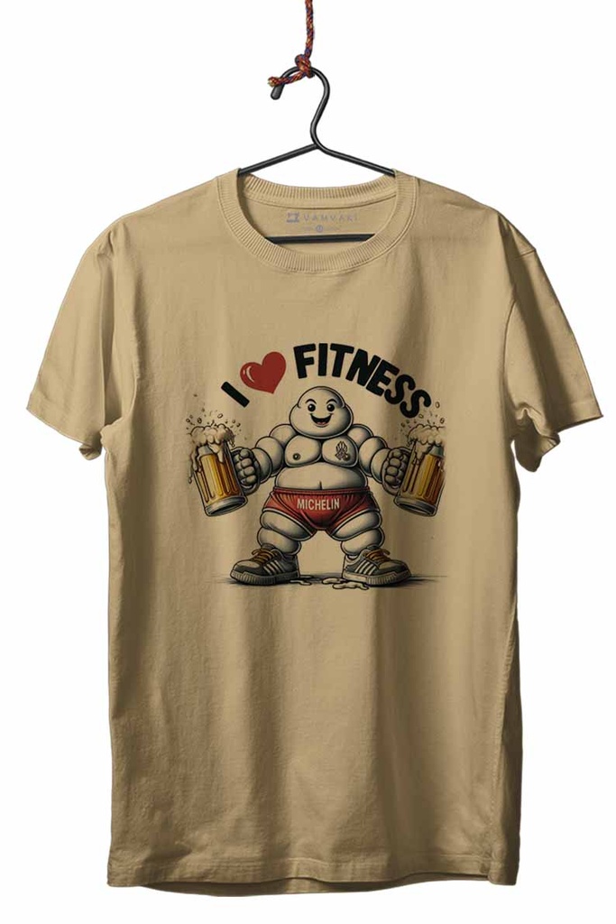 I LOVE FITNESS DIGI CAMISETA UNISEX