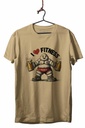 I LOVE FITNESS DIGI CAMISETA UNISEX