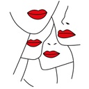 CARA LABIOS BOLSA TOTE
