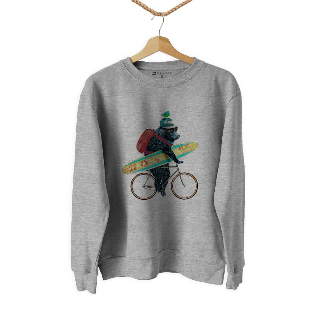 OSO SURFERO SUDADERA UNISEX