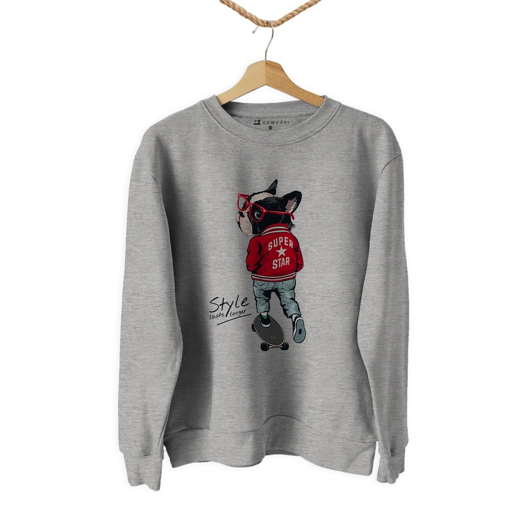 PERRO SUPER STAR SUDADERA UNISEX