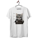 GATO FICHADO CAMISETA UNISEX