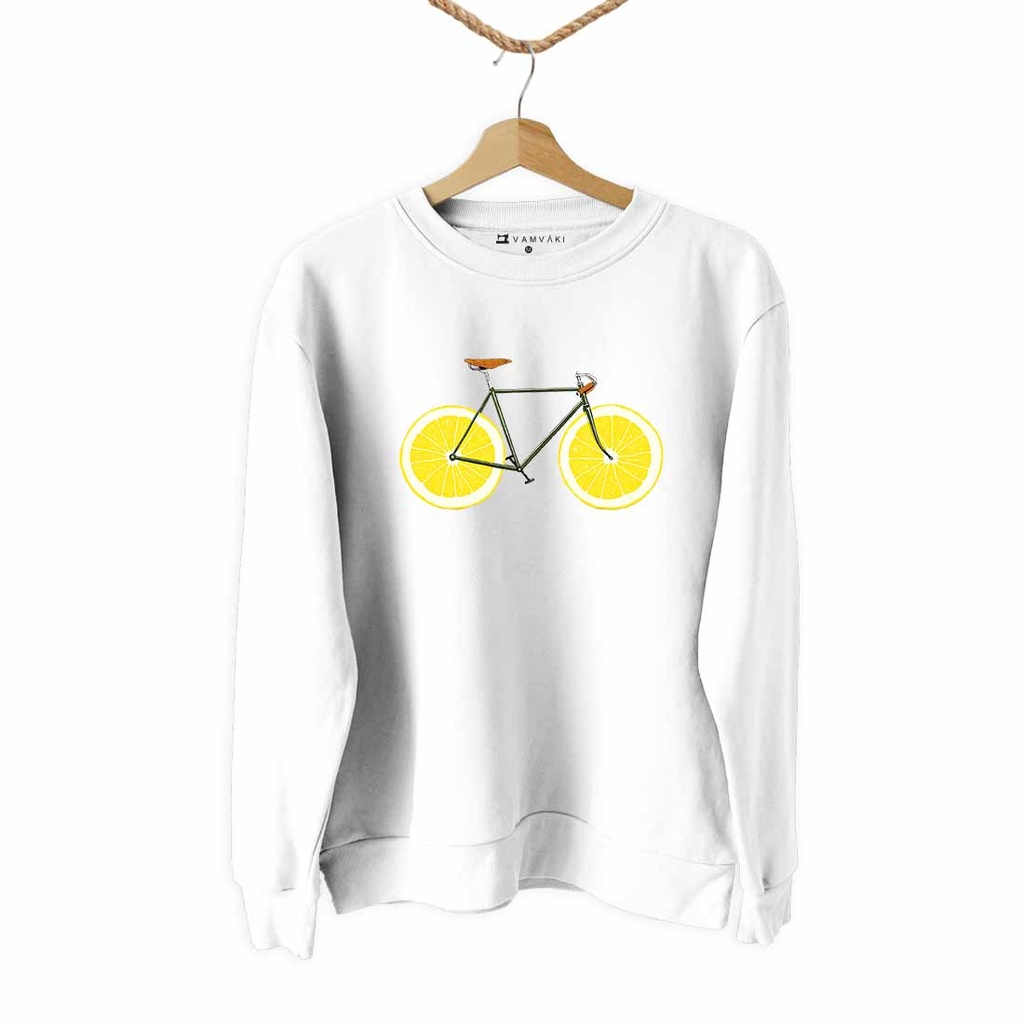 BICI LIMONES TRANSFER SUDADERA UNISEX