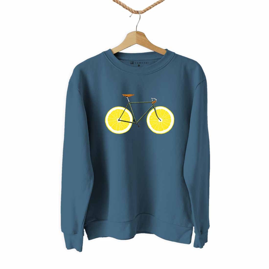 BICI LIMONES TRANSFER SUDADERA UNISEX