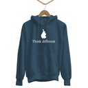 THINK DIFERENT BLANCO TRANSFER HOODIE UNISEX