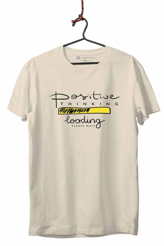 POSITIVE THINKING TRANSFER CAMISETA UNISEX