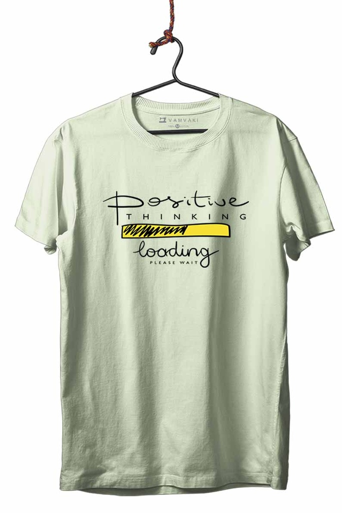 POSITIVE THINKING TRANSFER CAMISETA UNISEX