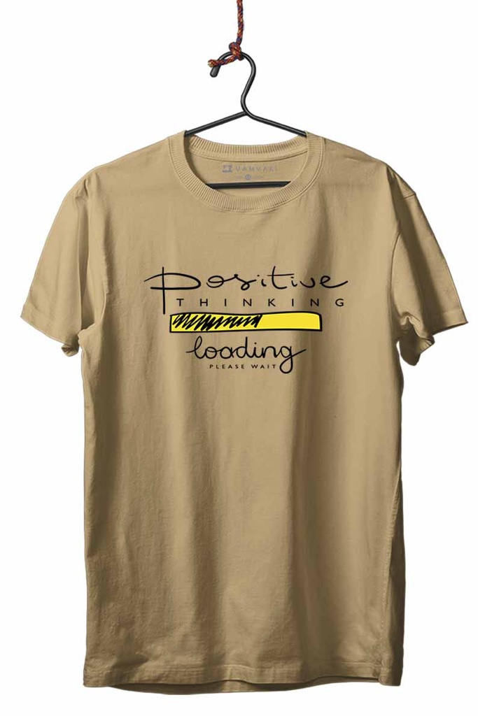 POSITIVE THINKING TRANSFER CAMISETA UNISEX