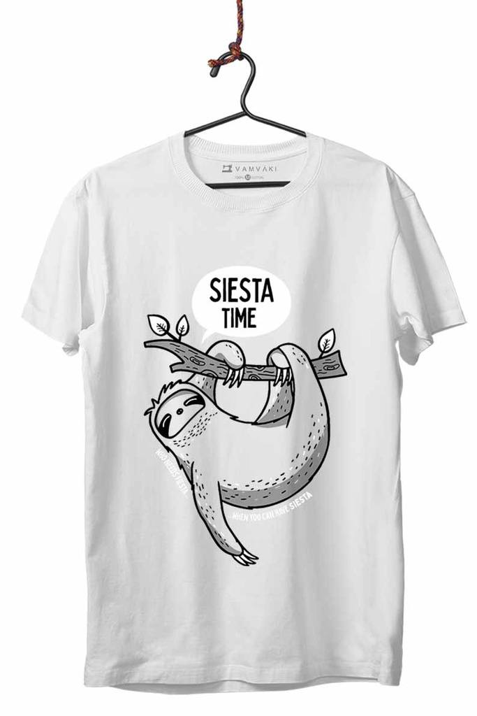 SIESTA TIME TRANSFER CAMISETA UNISEX