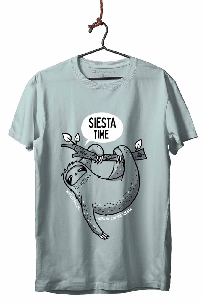 SIESTA TIME TRANSFER CAMISETA UNISEX