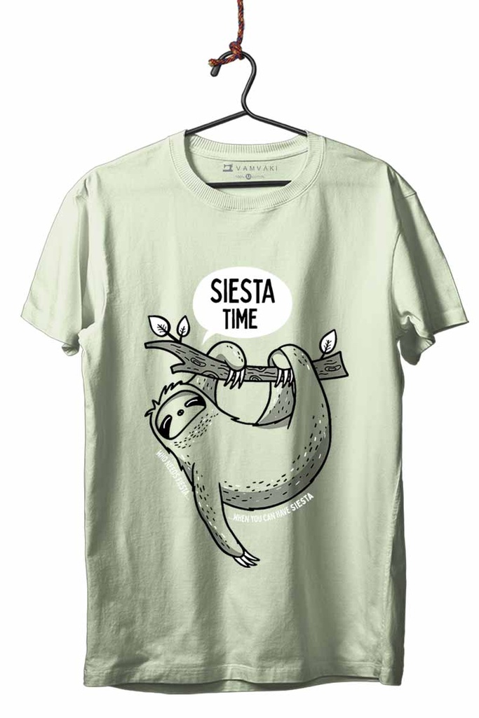 SIESTA TIME TRANSFER CAMISETA UNISEX