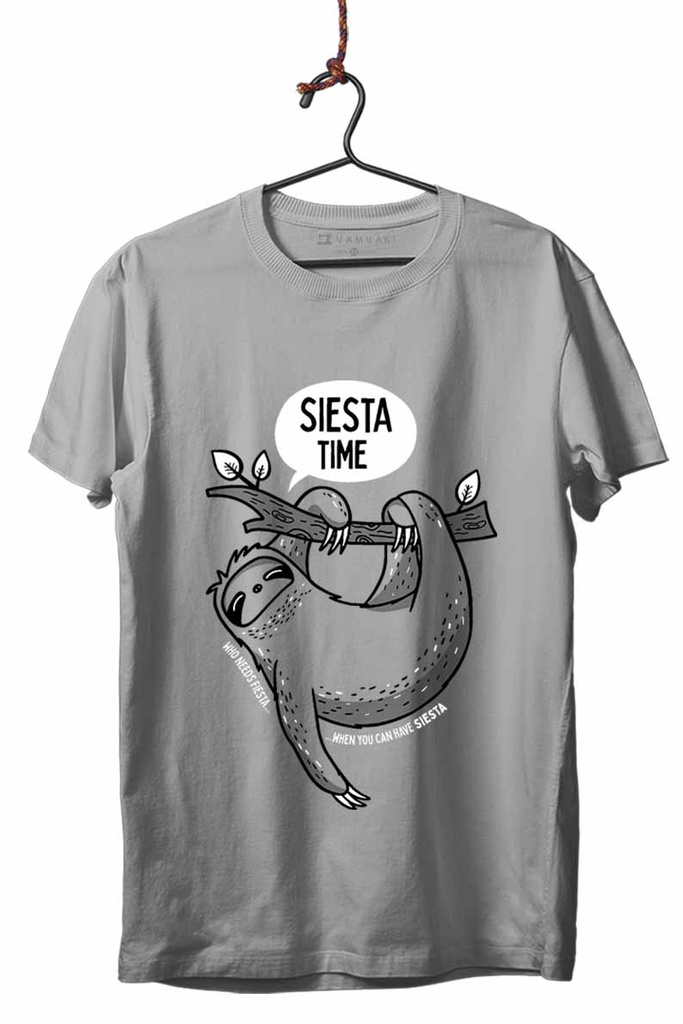 SIESTA TIME TRANSFER CAMISETA UNISEX