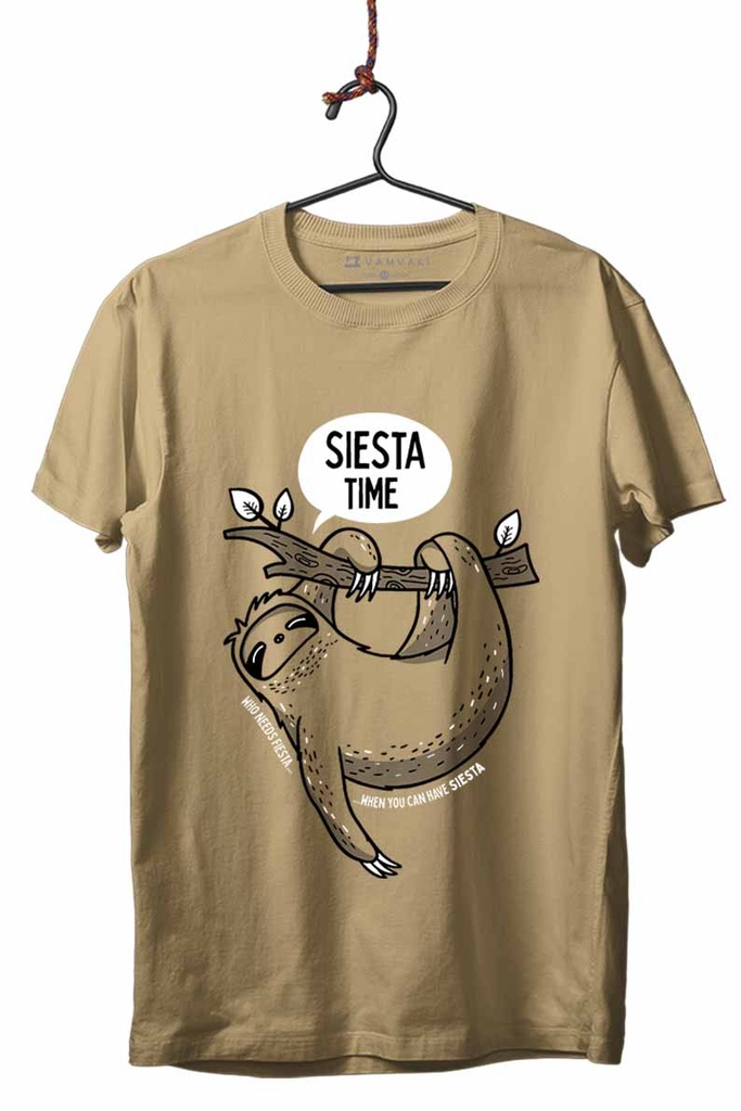 SIESTA TIME TRANSFER CAMISETA UNISEX