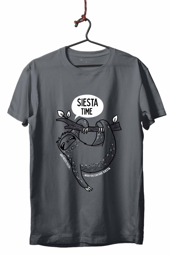 SIESTA TIME TRANSFER CAMISETA UNISEX