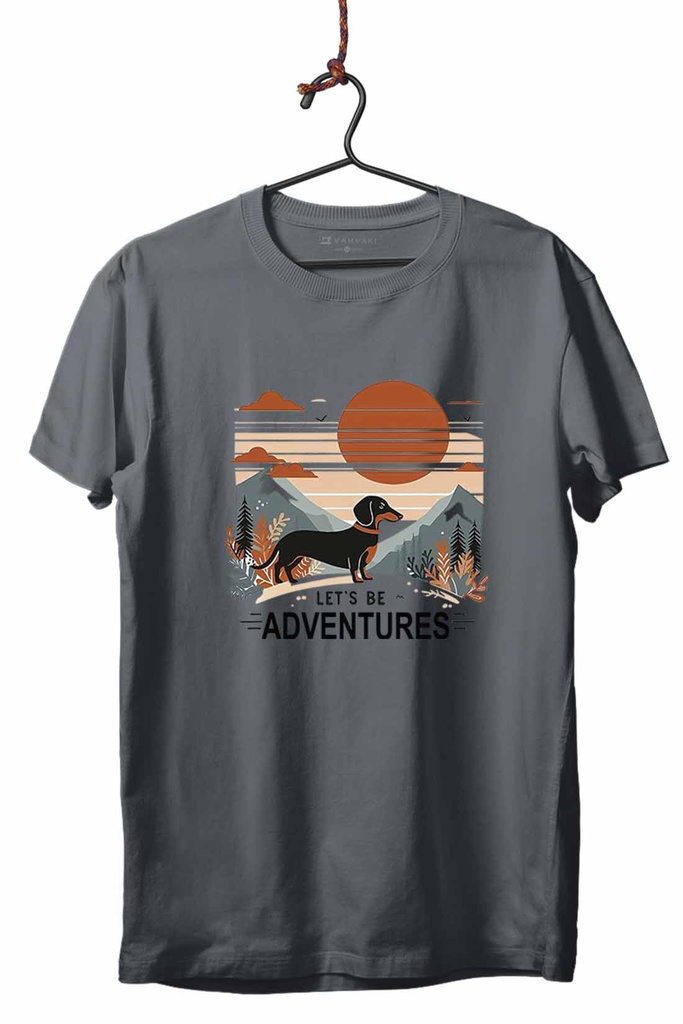 TECKEL ADVENTURES TRANSFER CAMISETA UNISEX