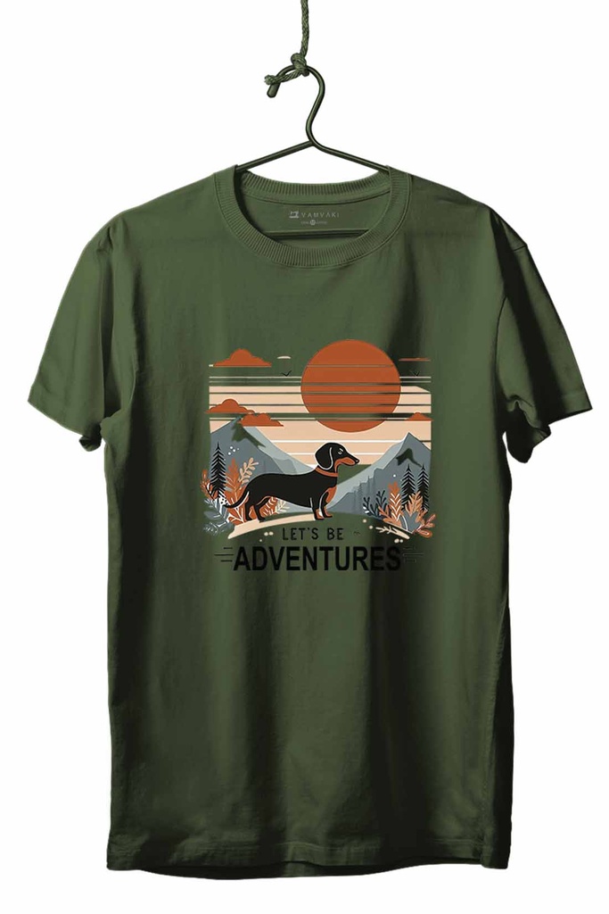 TECKEL ADVENTURES TRANSFER CAMISETA UNISEX