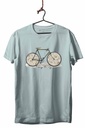 BICI MAPAS TRANSFER CAMISETA UNISEX