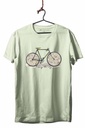BICI MAPAS TRANSFER CAMISETA UNISEX