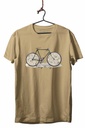 BICI MAPAS TRANSFER CAMISETA UNISEX