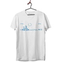 PUESTA SOL BUS CAMISETA UNISEX