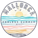 SUMMER BEACH MALLORCA CAMISETA UNISEX