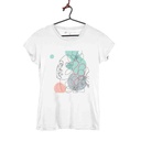 CARA SILUETA CAMISETA MUJER