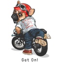 PERRO GET ON BOLSA TOTE