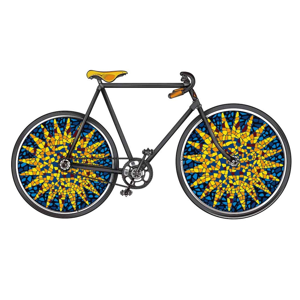 RUEDAS GAUDI CAMISETA UNISEX