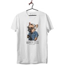 PERRO WORRY LESS CAMISETA UNISEX