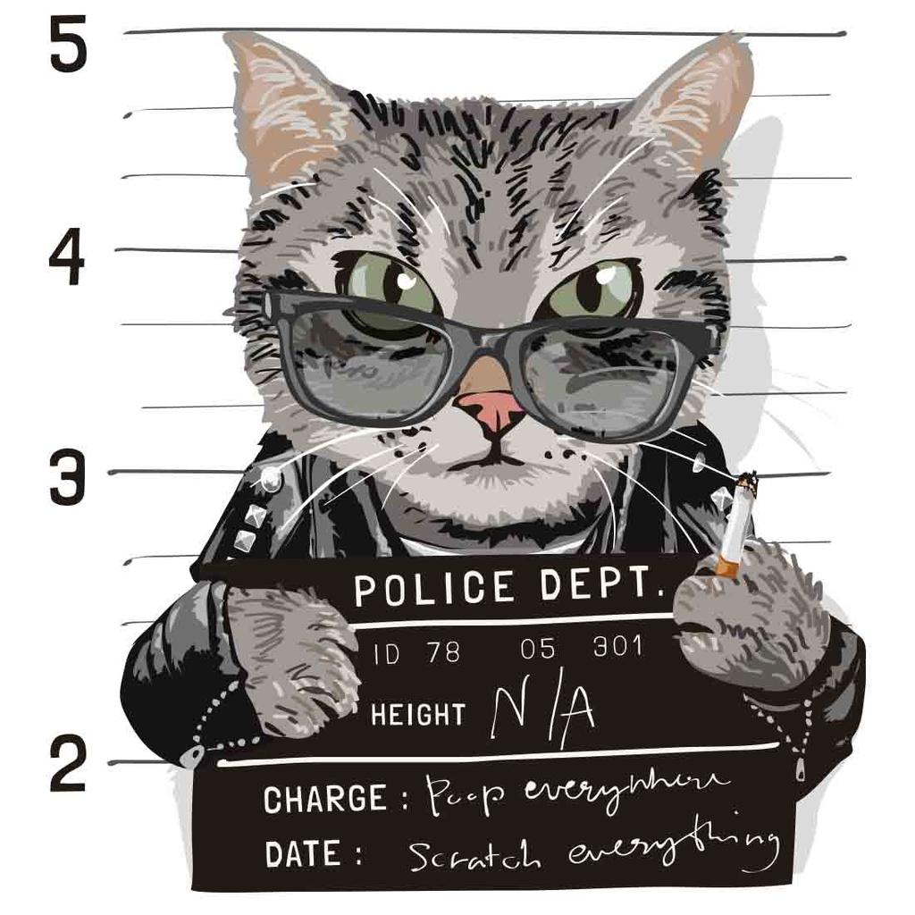 GATO FICHADO BOLSA TOTE CON BASE