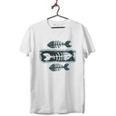 TRES RASPAS CAMISETA UNISEX