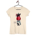 PERRO SUPER STAR CAMISETA MUJER